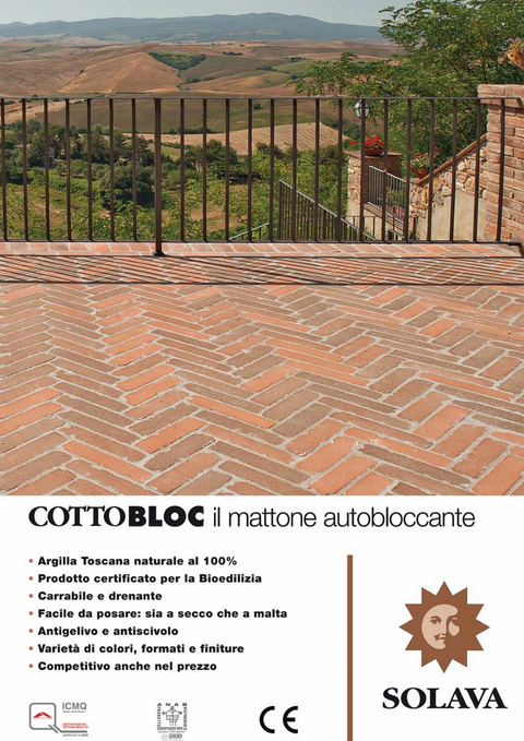 Brochure Cottobloc, il mattone autobloccante