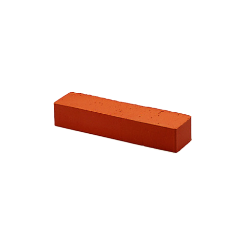 Mattoncino Pieno Rosso 24x6x4